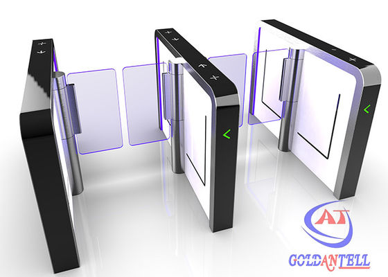 40 Person / Minute Swing Barrier Gate Access Control Low Noise Automatic For Office