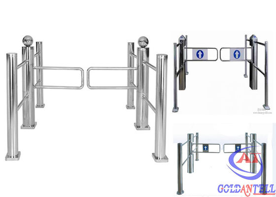 Bidirectional Swing Barrier Gate sliding mechanism / bus station pedestrian security gates