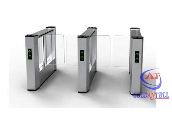 Fingerprint Fully Automatic Swing Turnstile Barrier Crowd Entrance For Airports