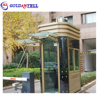 1500x2400mm Or Customized Security Guard House Earthquake Proof Grade 8.3 Gross Weight 320KG to 550KG Depend On Size Guard Booth