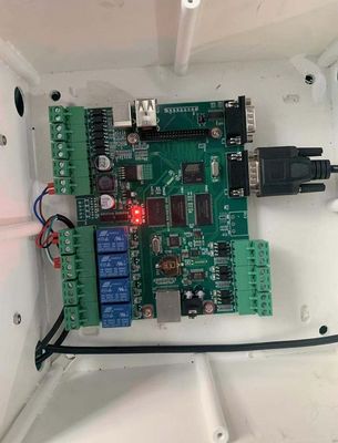 Intelligent Swing Barrier Gate with Face and Temperature Recognition for Supermarket