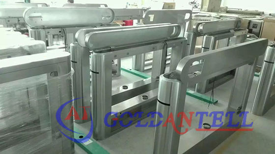 IP54 Rated Swing Barrier Gate with 0.6 Second Sliding Speed and 35-40 Persons/Minute Flow Rate