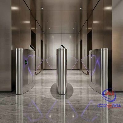 RF-triggered Long-range Release Twin-leaf Inox Corridor for Residential Enclave & Guest Reception Ingress CE