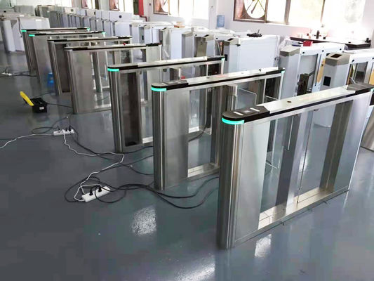 RFID QR Barcode Swing Gate Turnstile Face Recognition For Hotels