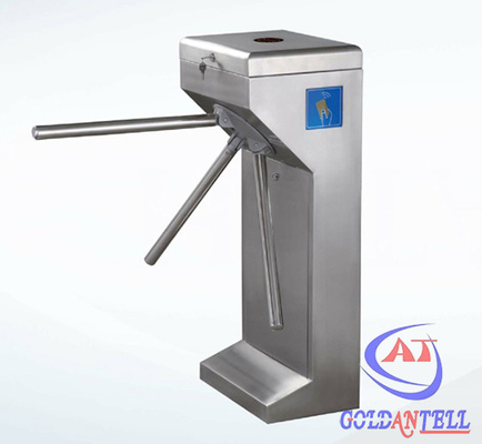 ความปลอดภัยทางอิเล็กทรอนิกส์ OEM / ODM ประตูหมุนแนวตั้งอุปสรรคด้วยตนเองพร้อมการควบคุม Rfid
