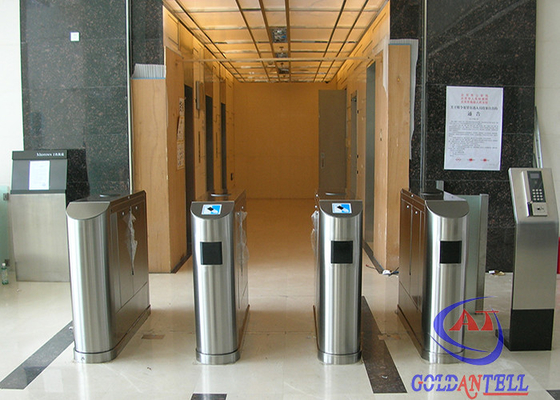 Biometric Access Control Flap Barrier, ประตูรั้วอัตโนมัติเต็มรูปแบบสำหรับห้องสมุด / โรงละคร