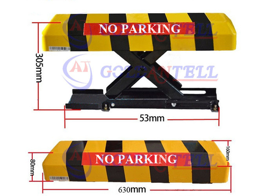 DC12v 70Ah 30M Reomte ล็อคที่จอดรถในร่ม / กลางแจ้ง 3 ถึง 4 เดือนชาร์จใหม่ได้