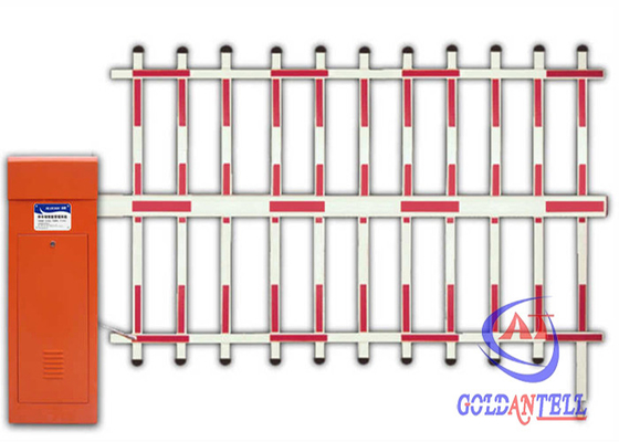 ประตูกั้นน้ำอัตโนมัติ 80W 3 รั้วกั้นพร้อมเครื่องตรวจจับลูป