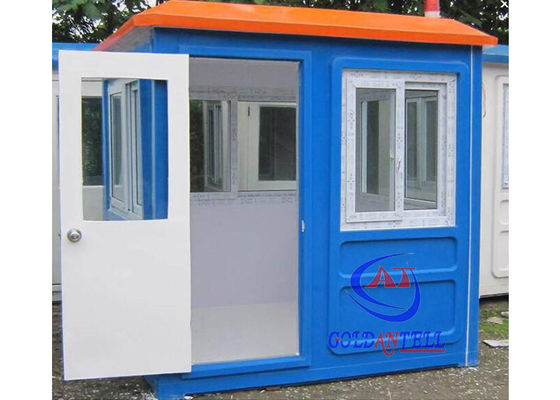 Prefabricated Low Cost Fiberglass Sentry Box / Guard Shacks and Booths Well- designed
