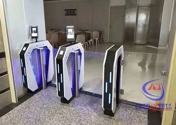 ปรับแต่ง OEM ODM Security Turnstile Gate Speed ​​​​Swing ประตูหมุนสำหรับ Gym Cinema School