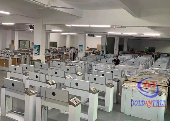 เทอร์มินัลการจดจำใบหน้าประตูหมุนอัตโนมัติ RFID สำหรับอาคารสำนักงาน
