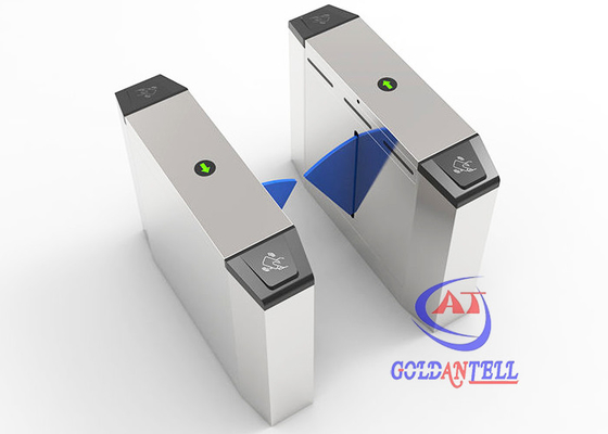 ระบบควบคุมการเข้าออกแบบมัลติฟังก์ชั่น Flap Barrier Gate ทางเข้าควบคุมสำหรับสถานที่สาธารณะ