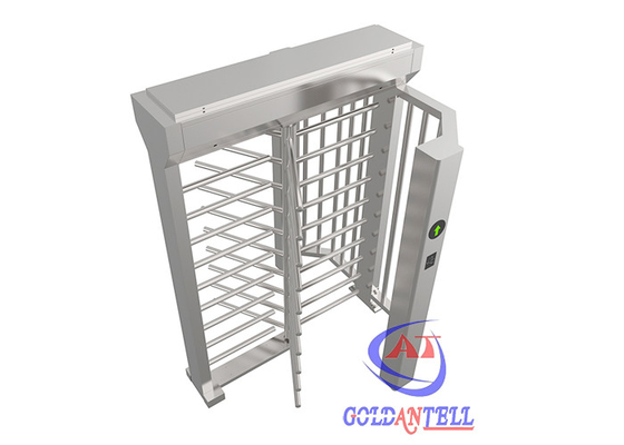 บัตร RFID Face Full Height Turnstile High Safety Single / Double Lane สำหรับ Prison