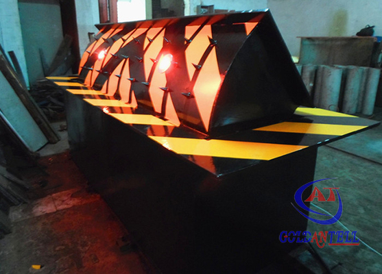 ไฟ LED จราจร IP68 ไฮดรอลิกกั้นถนนอัตโนมัติสำหรับทางเข้าโรงแรม / สนามบิน