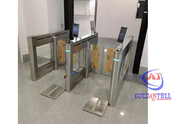 Fast Speed ​​​​Swing Barrier Turnstile 45persons / Min สำหรับ Subway Station Mall