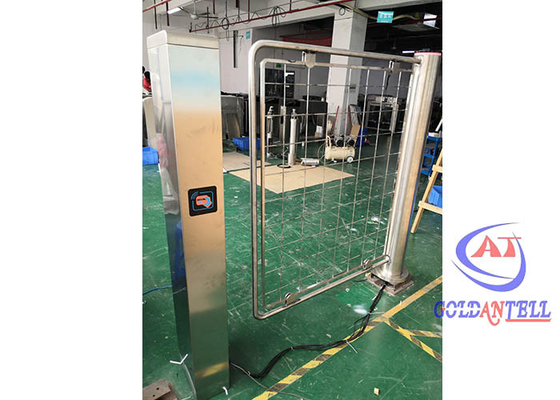 บัตร RFID ทางเข้าอัตโนมัติประตูรั้วไฟฟ้า Turnstile Barrier Gate สำหรับสนามกีฬา