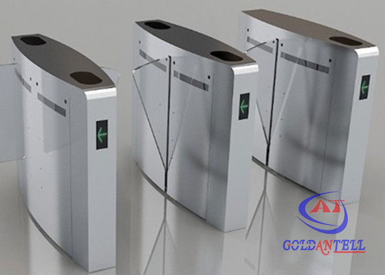 LED สองทิศทาง rfid turnstile กลไกประตูสำหรับพิพิธภัณฑ์