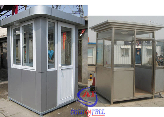 Simple Customized Prefabricated Sentry Box Used In Police Station