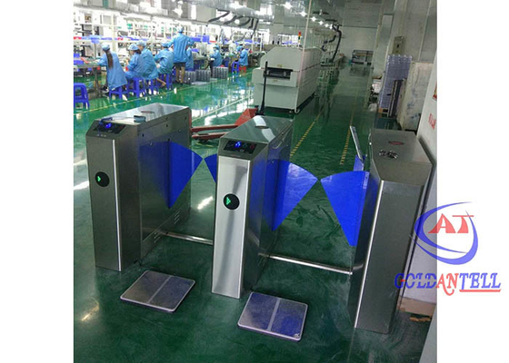 Bi Directional Access Control Turnstile เหรียญดำเนินการ ESD Swing Gate Turnstile สำหรับโรงยิม