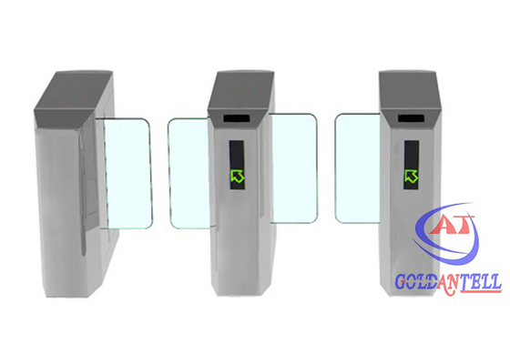 Anti Crush Optical Speedlane Turnstile ประตูหมุน RFID ระดับไฮเอนด์สำหรับสนามกีฬา