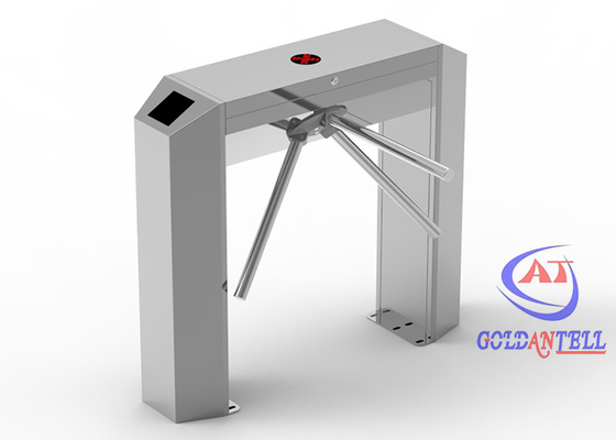 ระบบควบคุมการเข้าออกประตูหมุนขาตั้งกล้องกึ่งอัตโนมัติพร้อมเครื่องอ่าน RFID