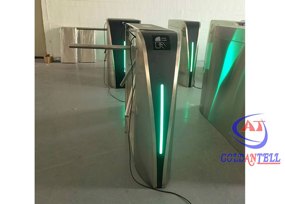 RFID Access Control Drop Arm Gate หมุน 3 แขนหมุนประตูหมุนขาตั้งกล้อง