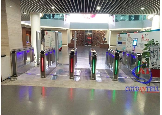 Waterpark Security ประตูหมุนคนเดินเท้า Anti Tailing Face Recognition ควบคุม