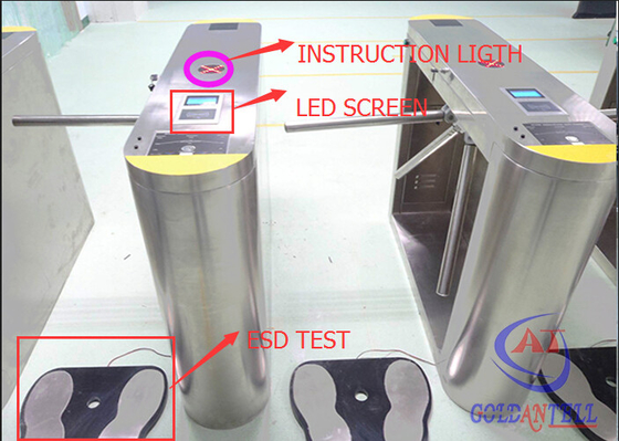 สถานีรถไฟ Bi - ทางเข้าระบบรักษาความปลอดภัยตามทิศทาง Gates / Tripod Access System