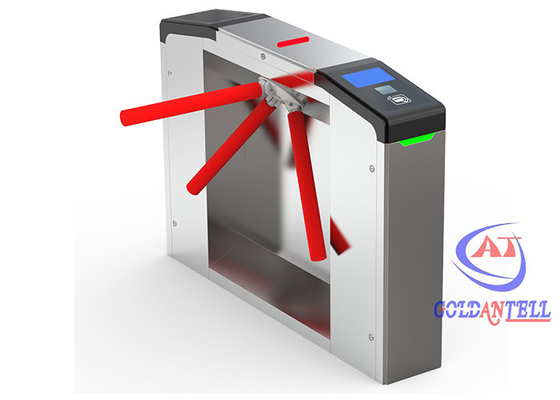 SS304 ความปลอดภัย การควบคุมการเข้าถึง การจัดการ Flap Barrier Gate Turnstile Security Gate สําหรับรถไฟ