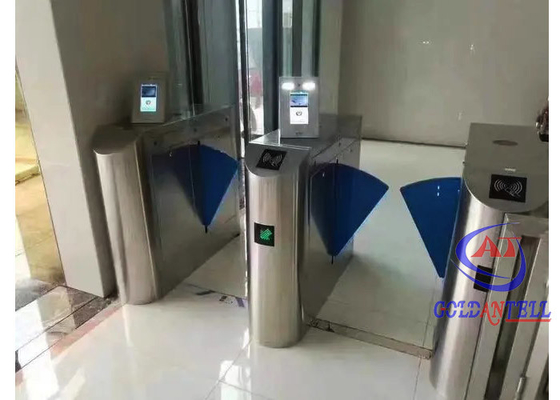 Rfid Reader Tcp / Ip Flap ประตูป้องกันภายในภายนอก
