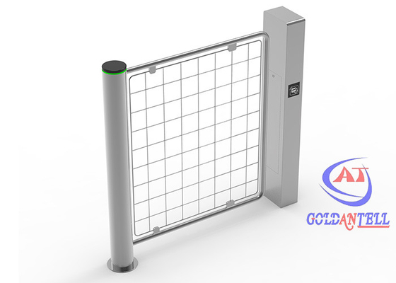 การรักษาความปลอดภัยแนวตั้ง ช่องประตู RFID การ์ดเปิดสินค้า ประตูที่กําหนดเองจากสแตนเลส