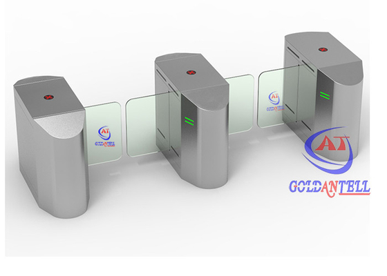 ภายในและภายนอกคนเดิน Fastlane Speed Lane Turnstile ด้วยการจํานองใบหน้า