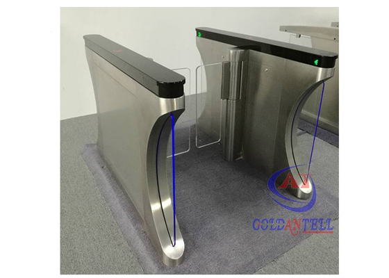 การ์ด NFC ประตูหมุนความเร็วประตูหมุนสองทิศทางประตูพนังประตูหมุนออปติคอล