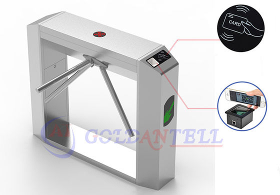 Automatic Barcode / Qr Code Turnstile Ticket Management Systems For Tourist Area , Museum , Cinema Entrance