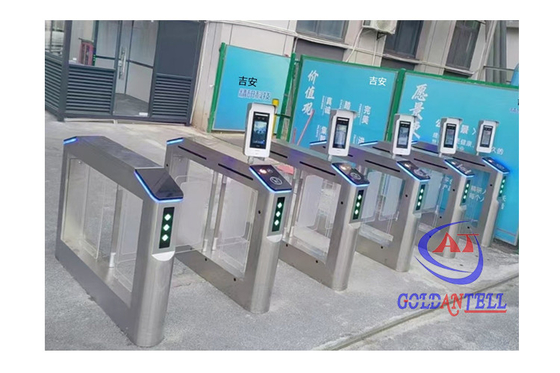 600-900mm Lane Custom การจําแนกใบหน้า turnstile สําหรับการใช้งานภายใน / นอก
