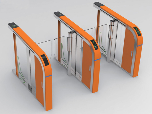 การเข้าระบบอัตโนมัติ รีบเร็ว Gate Turnstile RS485 35-40 คน / นาที สําหรับอาคารสํานักงาน สถานที่สาธารณะ