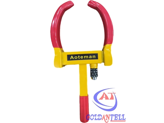 การรักษาความปลอดภัยสูงรถยนต์ล็อคล้อ clamp ด้วยล็อคผสม A3 Steel Suit สําหรับ SUV มอเตอร์ไซค์ มอเตอร์โฮม
