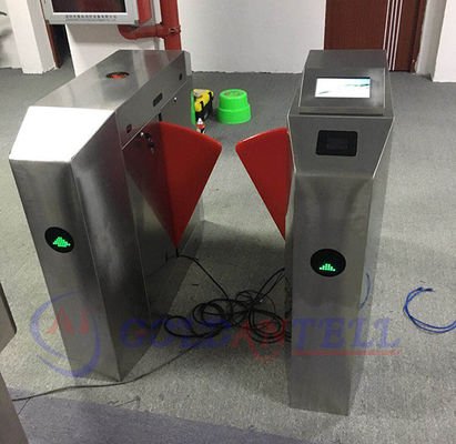 Intelligent QR Code Access Optical Turnstile with IP54 Waterproof 304 Stainless Steel 1200x300x1000mm Security Turnstile Gate