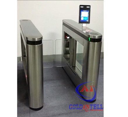 One Way Entry Gates การจดจำใบหน้า Turnstile DC24V Brush Motor พร้อม Multi Function