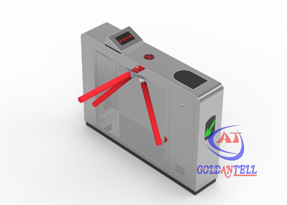 สวนสนุก / สนามกีฬา / จุดท่องเที่ยว เครื่องสแกนบาร์โค้ด Turnstile Qr Code Access Control Turnstile Gates