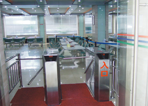 ห้องสมุด / ร้านค้า ขาตั้งกล้องภายใน การรักษาความปลอดภัย Gates One Way Pedestrian Access Turnstile HS Code