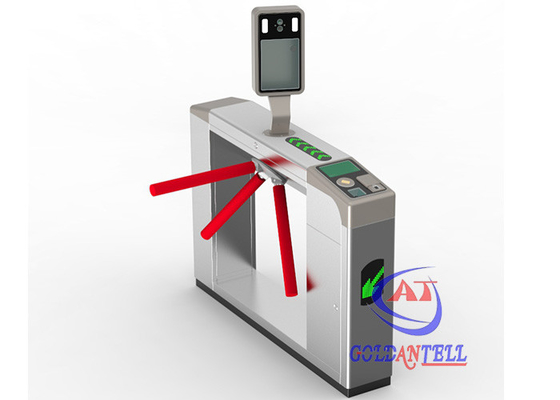 Bi Directional SS304 ประตูหมุนขาตั้งกล้อง Biometric Face