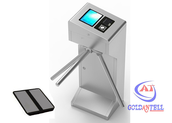 ทางเข้า Gynasium แนวตั้งประตูหมุนขาตั้งกล้องอัตโนมัติเต็มรูปแบบ / การ์ด nfc ระบบประตูสแกนเนอร์กล้องหน้า