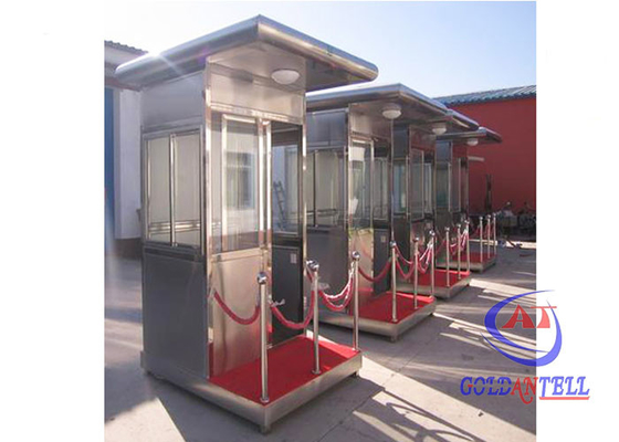 คีออสก์แบบพกพา Light Sandwich Panel 40Ft Security Guard House