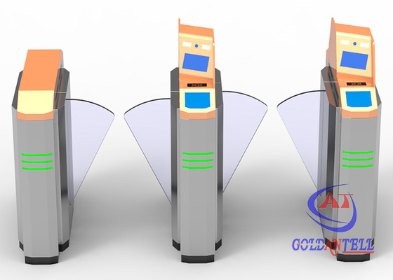 Bi Directional IP54 ทางเข้าประตูหมุนการจดจำใบหน้า SS304