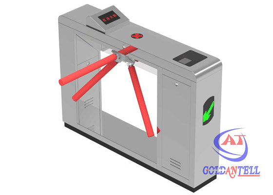 RS485 600mm Passage Ticket Reader ประตูหมุนขาตั้งกล้อง
