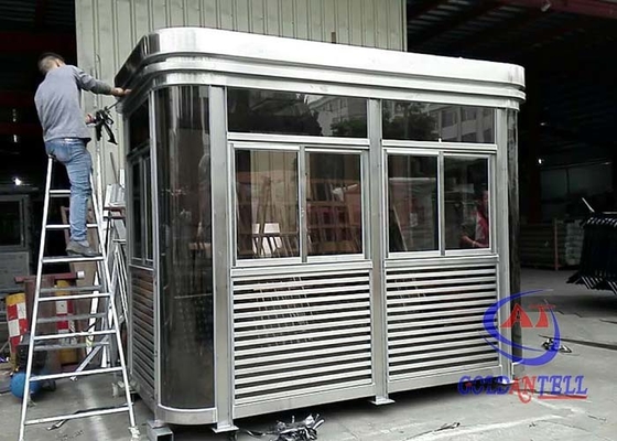 สำเร็จรูป Modular Guard Shack รถบรรทุกทหาร Shelter Sentry Box Border