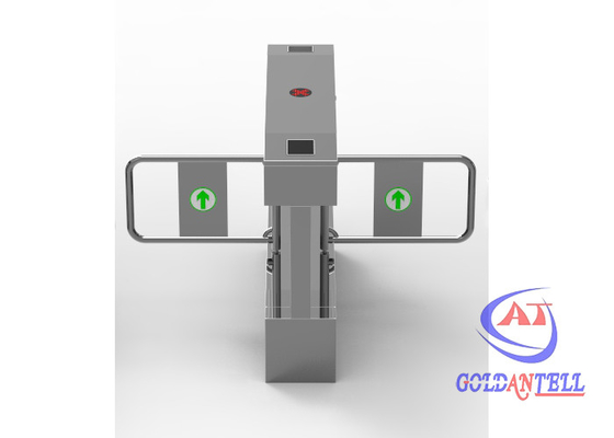 Anti Pinch ESD ประตูหมุนระบบ Double Channel Stainless Steel ESD Wristband Test