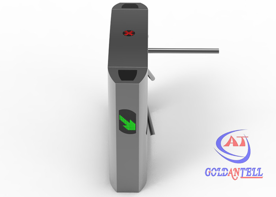 Tailgating Alarm Tripod Security Gates กึ่งอัตโนมัติ CE ได้รับการอนุมัติ