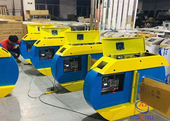 RS485 Facial Access Control Intelligent Barrier Gate For Office Building Public Place